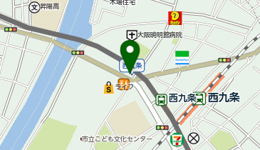 鶏よしの地図画像