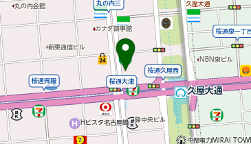 久屋ソルロンタンの地図画像