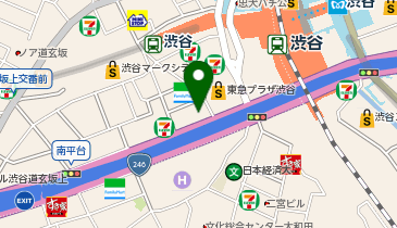 長崎飯店 渋谷店の地図画像