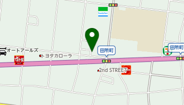 焼肉ホルモン はなれの地図画像