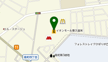 ルピス イオンモール東久留米店の地図画像