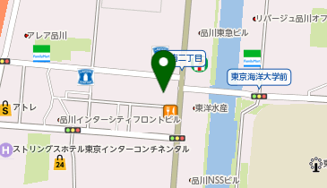 風来坊 品川店の地図画像