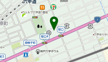 神月の地図画像