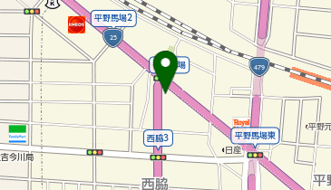 麺邸 いざかなやの地図画像