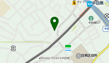 和食と串揚げ 六角亭 中目黒の地図画像