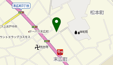 木蘭酒家の地図画像