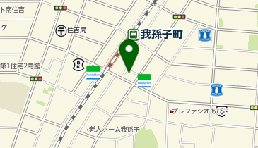 まごころ料理 つる井の地図画像