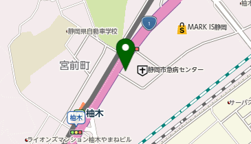 平安鍼灸治療所の地図画像