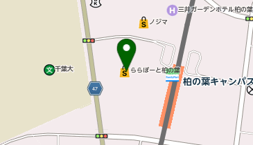 ペッパーランチ ららぽーと柏の葉店の地図画像