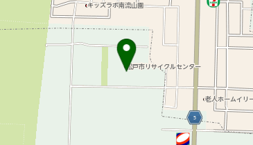 松戸市リサイクルセンターの地図画像