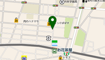 ティアお花茶屋の地図画像
