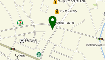 鶏笑 宇都宮鶴田店の地図画像