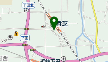 JR西日本 香芝駅みどりの窓口の地図画像