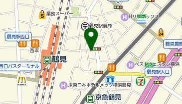 ふたご 鶴見店の地図画像