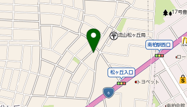 丼丸 こころ商店 松ヶ丘店の地図画像