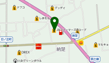 本氣のからあげ Aコープ八女店の地図画像