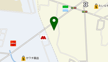 大田原県税事務所の地図画像