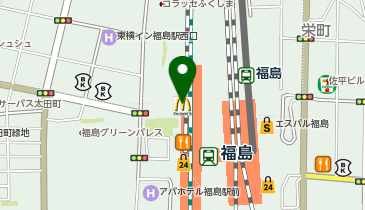 福島ピボットグロッサリーの地図画像