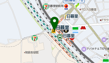 PLAME COLLOME(プレミィ・コロミィ) エキュート日暮里店の地図画像