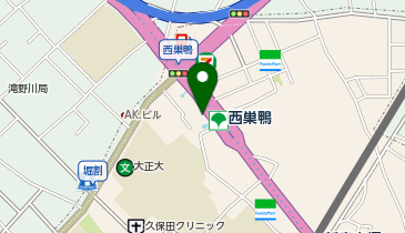 サンキューカット 西巣鴨店の地図画像