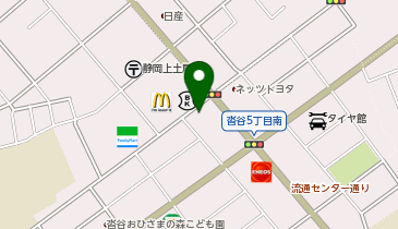 オレンジハウス静岡店の地図画像