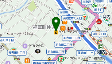 買取大吉 カトレヤプラザ伊勢佐木店の地図画像