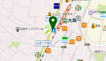 町田商店 大森店の地図画像