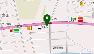 カワサキ プラザ山形の地図画像