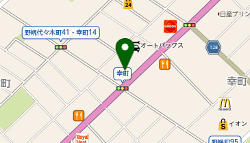 美容プラージュ 江別店の地図画像