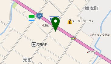 美容プラージュ 伊達店の地図画像