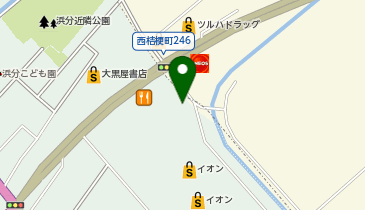 美容プラージュ 上磯店の地図画像