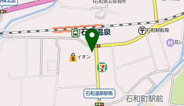 美容プラージュ 石和店の地図画像