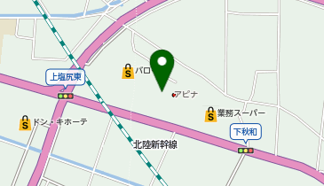 美容プラージュ 上田秋和店の地図画像