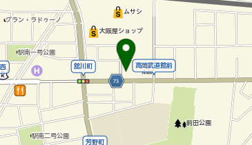 美容プラージュ 高岡店の地図画像