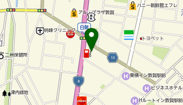 美容プラージュ 敦賀店の地図画像