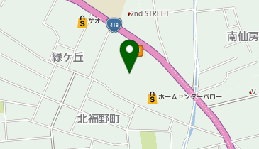 美容プラージュ バロー関緑ヶ丘店の地図画像