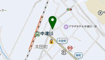 美容プラージュ 中津川店の地図画像