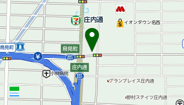 美容プラージュ 庄内店の地図画像