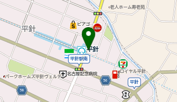 美容プラージュ 平針店の地図画像