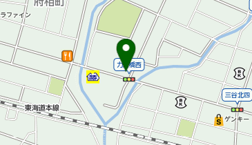 美容プラージュ 蒲郡店の地図画像