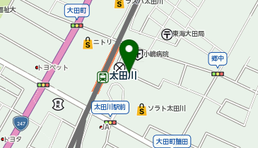 美容プラージュ 太田川駅前店の地図画像