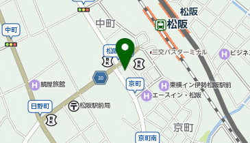 美容プラージュ 松阪店の地図画像