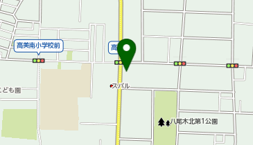 美容プラージュ 八尾店の地図画像