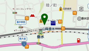 美容プラージュ 垂水店の地図画像