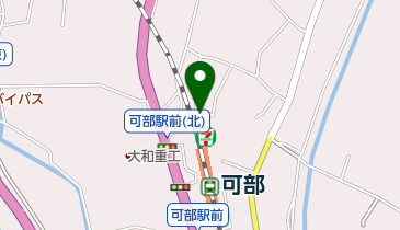 JR西日本 可部駅みどりの窓口の地図画像