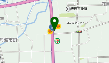 美容プラージュ 天理店の地図画像