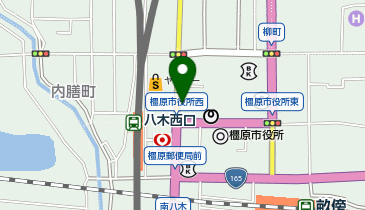 美容プラージュ 八木店の地図画像