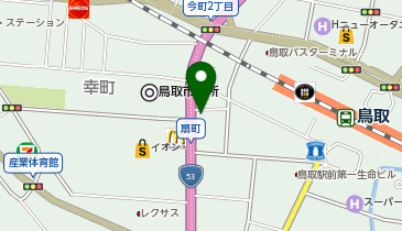 美容プラージュ 鳥取駅南イオン前店の地図画像