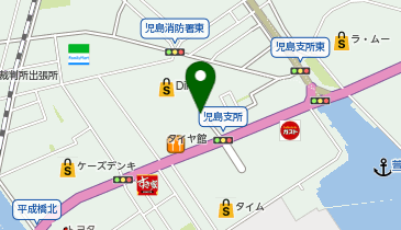 美容プラージュ 児島店の地図画像