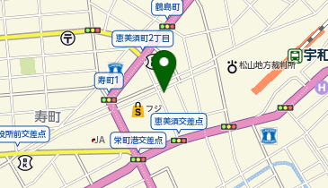 美容プラージュ 宇和島店の地図画像